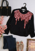 Blusa con lentejuelas ⚓