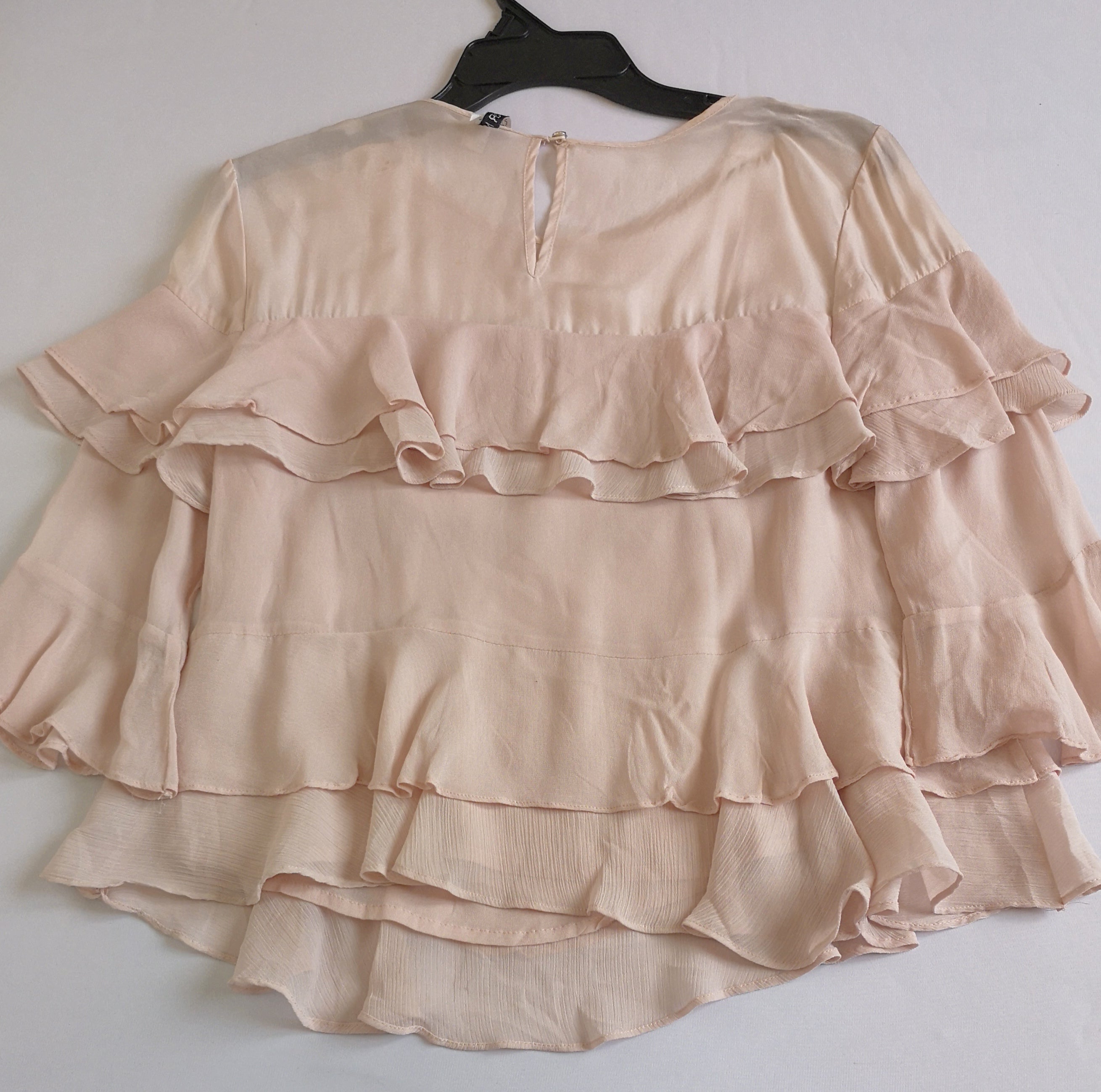 Blusa tipo boho con falda a la rodilla ❤️