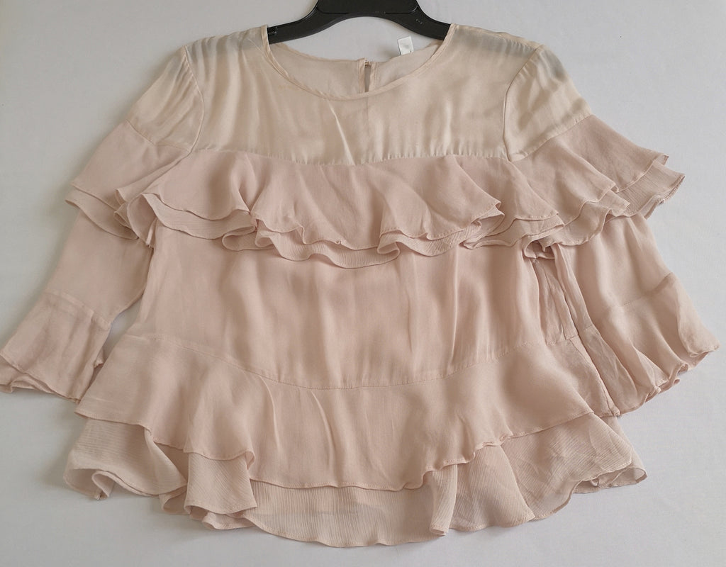 Blusa tipo boho con falda a la rodilla ❤️