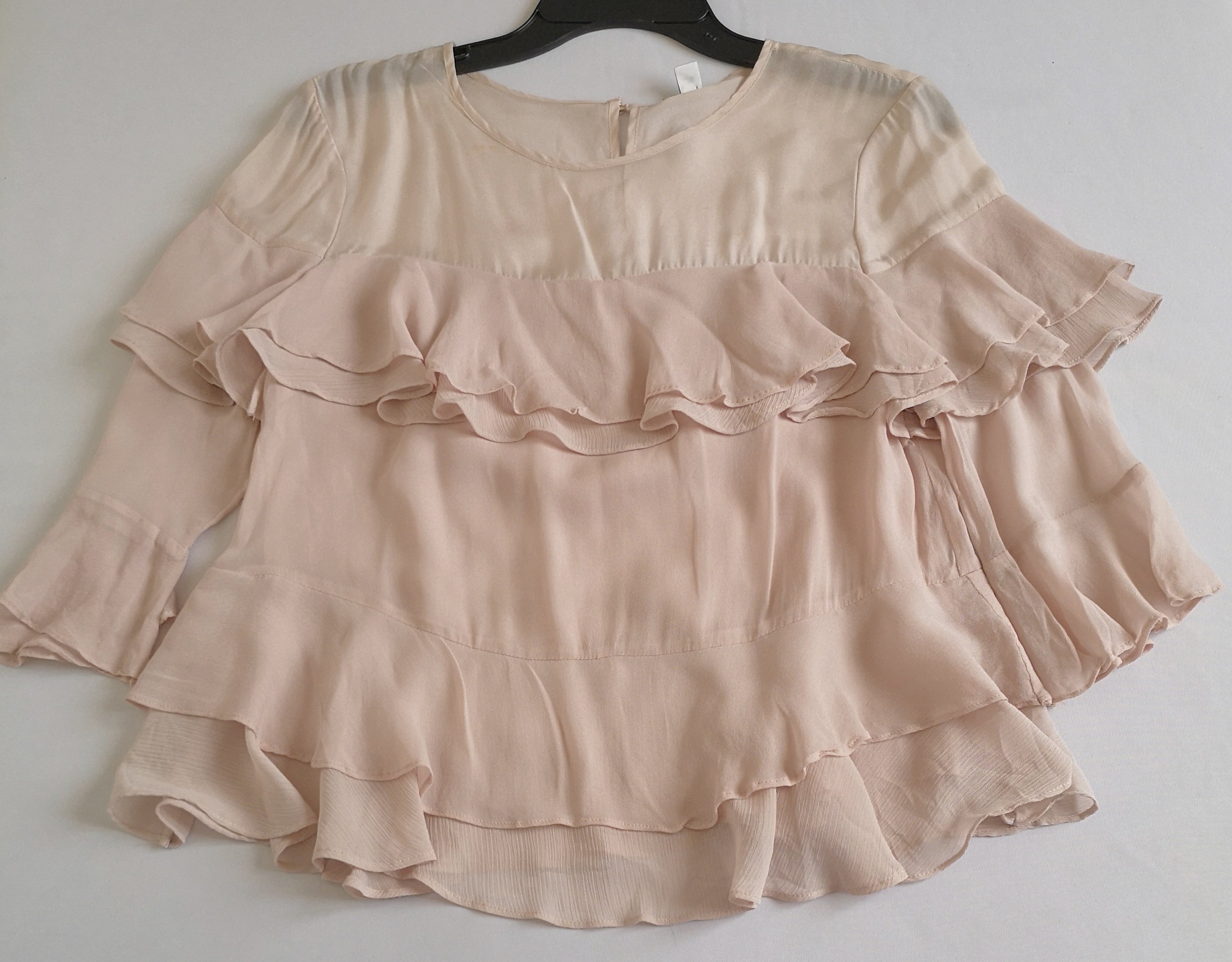 Blusa tipo boho con falda a la rodilla ❤️