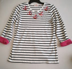 Blusa manga 3/4 con short cintura alta