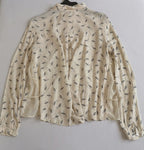 Blusa con chifón a los lados ⚓