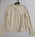 Blusa con chifón a los lados ⚓