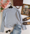 Blusa cuello alto