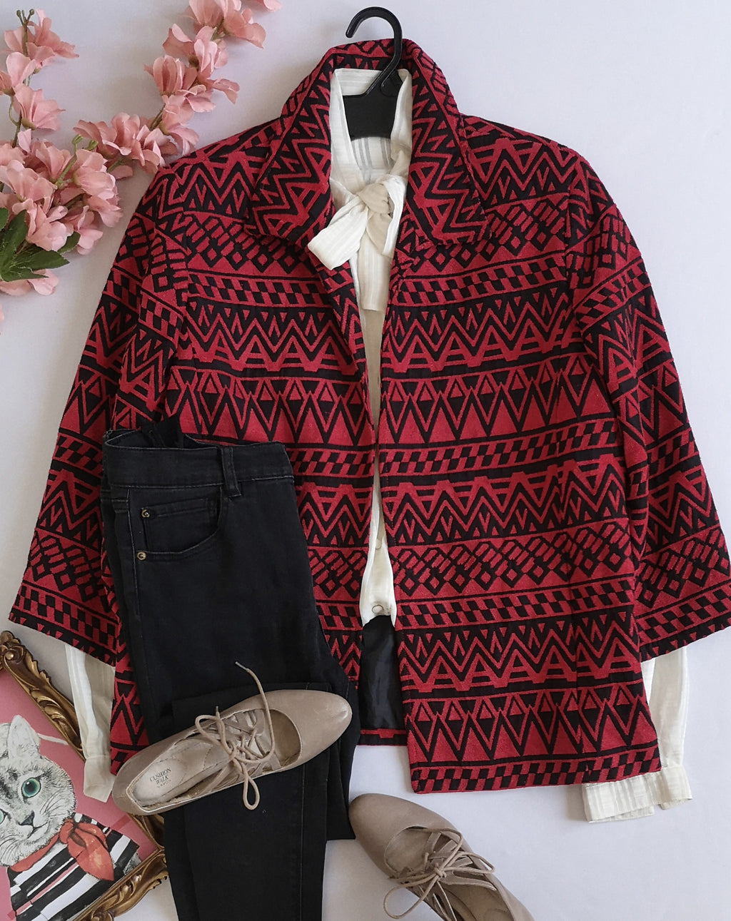 Chaqueta mangas anchas