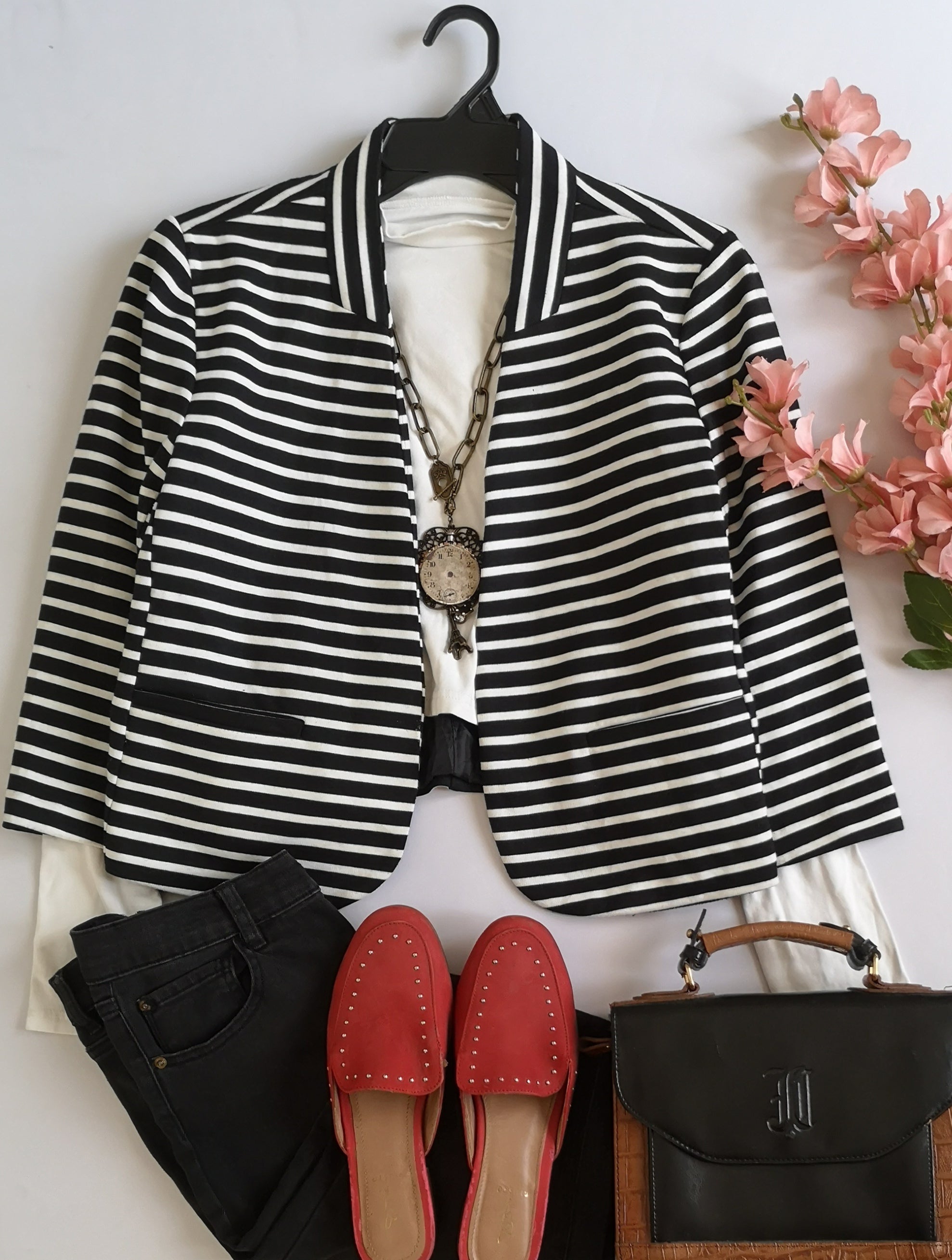 Chaqueta corta manga 3/4