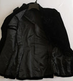 Blazer de terciopelo tipo sastre
