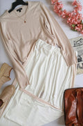 Blusa manga larga con Palazzo tela suave ❤️