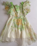 Vestido abierto de los hombros