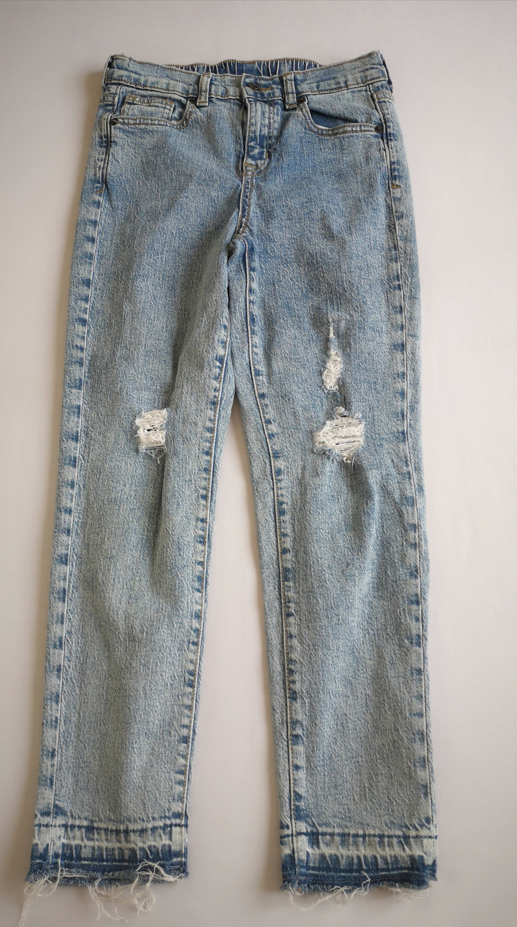 Jeans con blusa manga larga