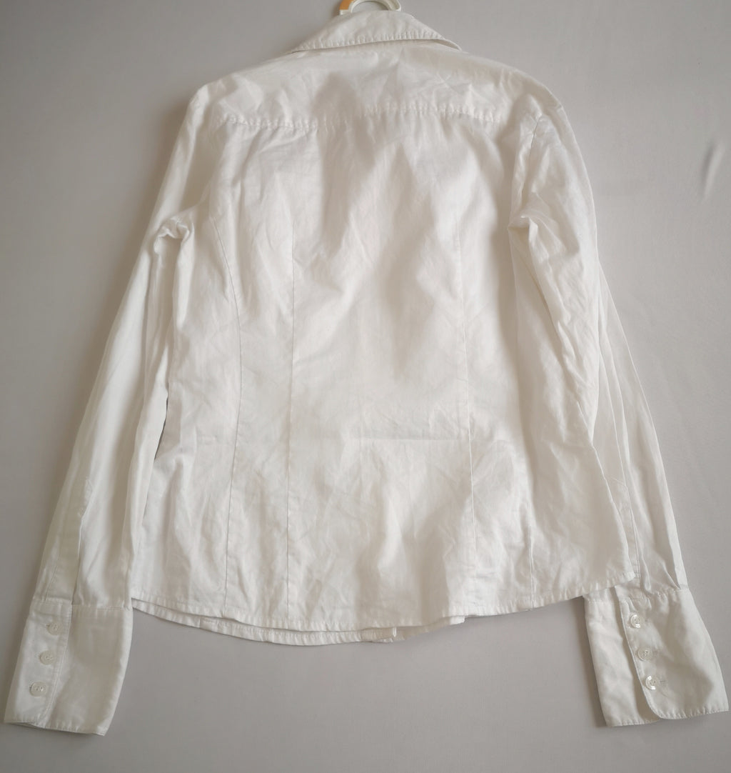 Jeans con blusa manga larga