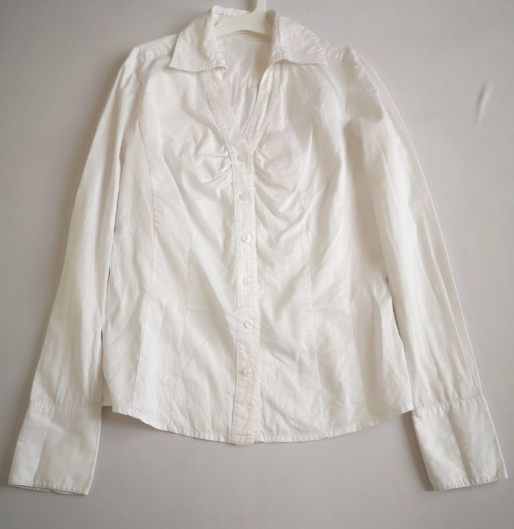 Jeans con blusa manga larga