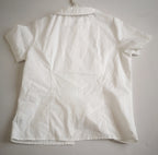 Palazzo tela suave con blusa manga corta