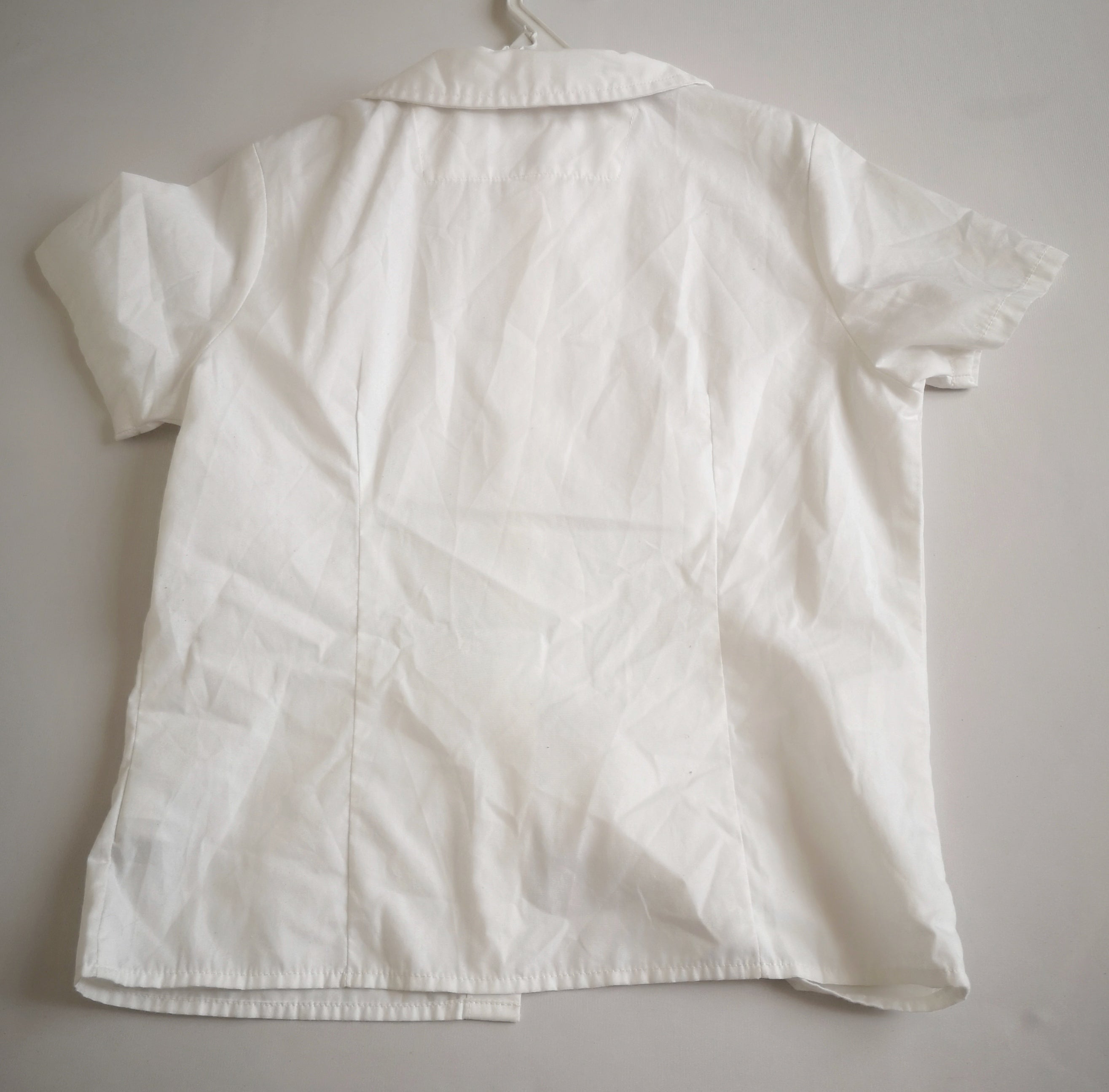 Palazzo tela suave con blusa manga corta