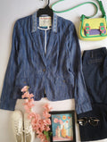 Blazer de algodón
