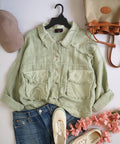 Chaqueta con bolsas