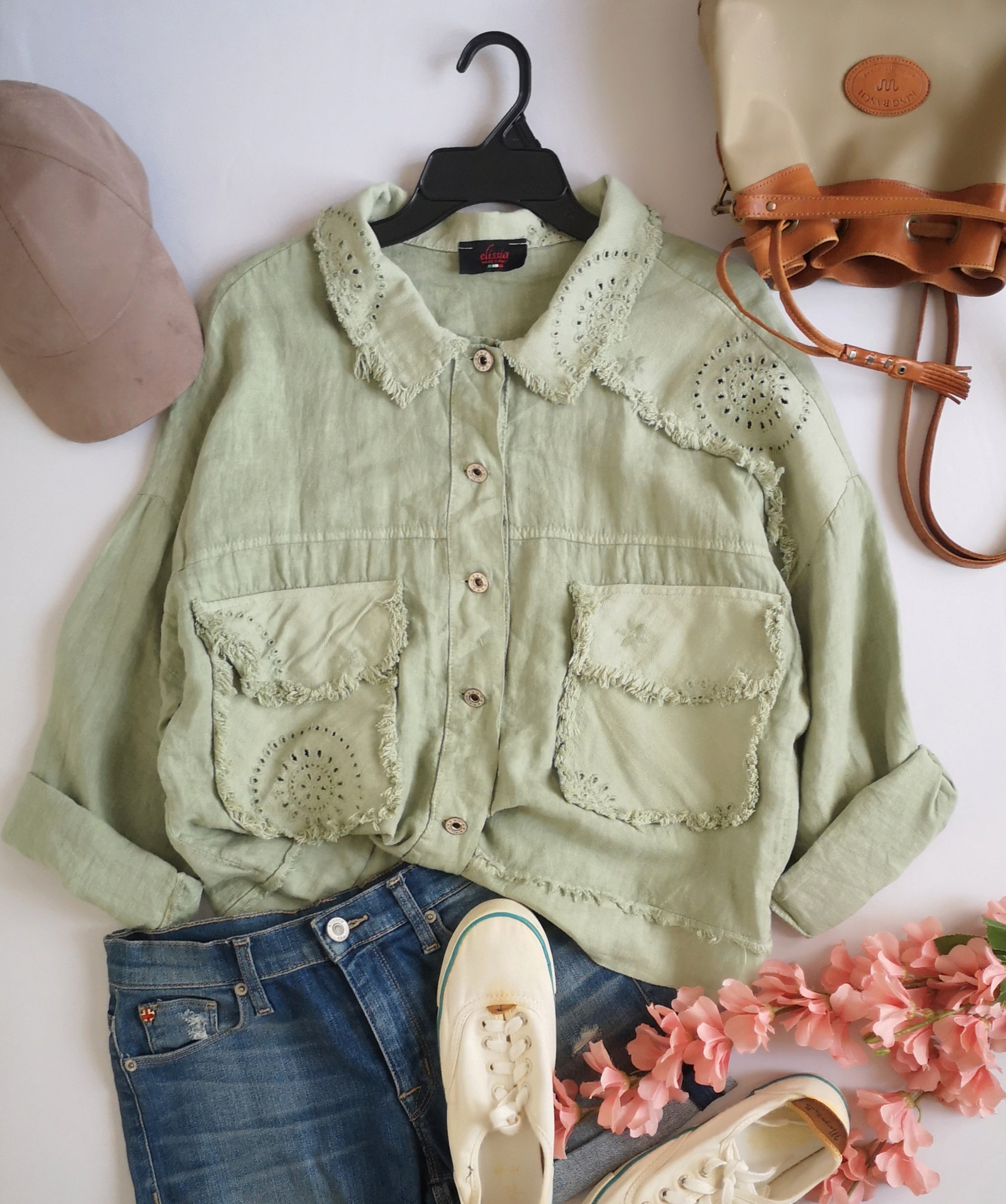 Chaqueta con bolsas
