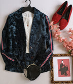 Blazer de terciopelo
