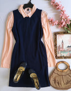 Vestido corte recto con blusa de algodón ❤️