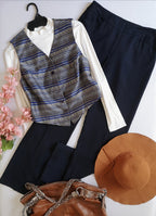 Chaleco con pantalón semiformal