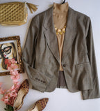 Blazer con paletones atrás