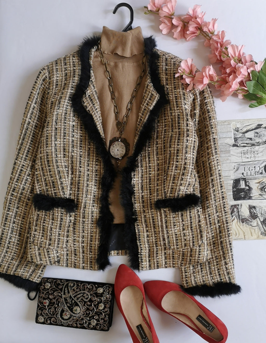 Chaqueta de tweed
