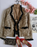 Chaqueta de tweed
