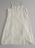 Vestido bordado inglés