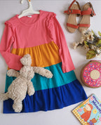 Vestido manga larga
