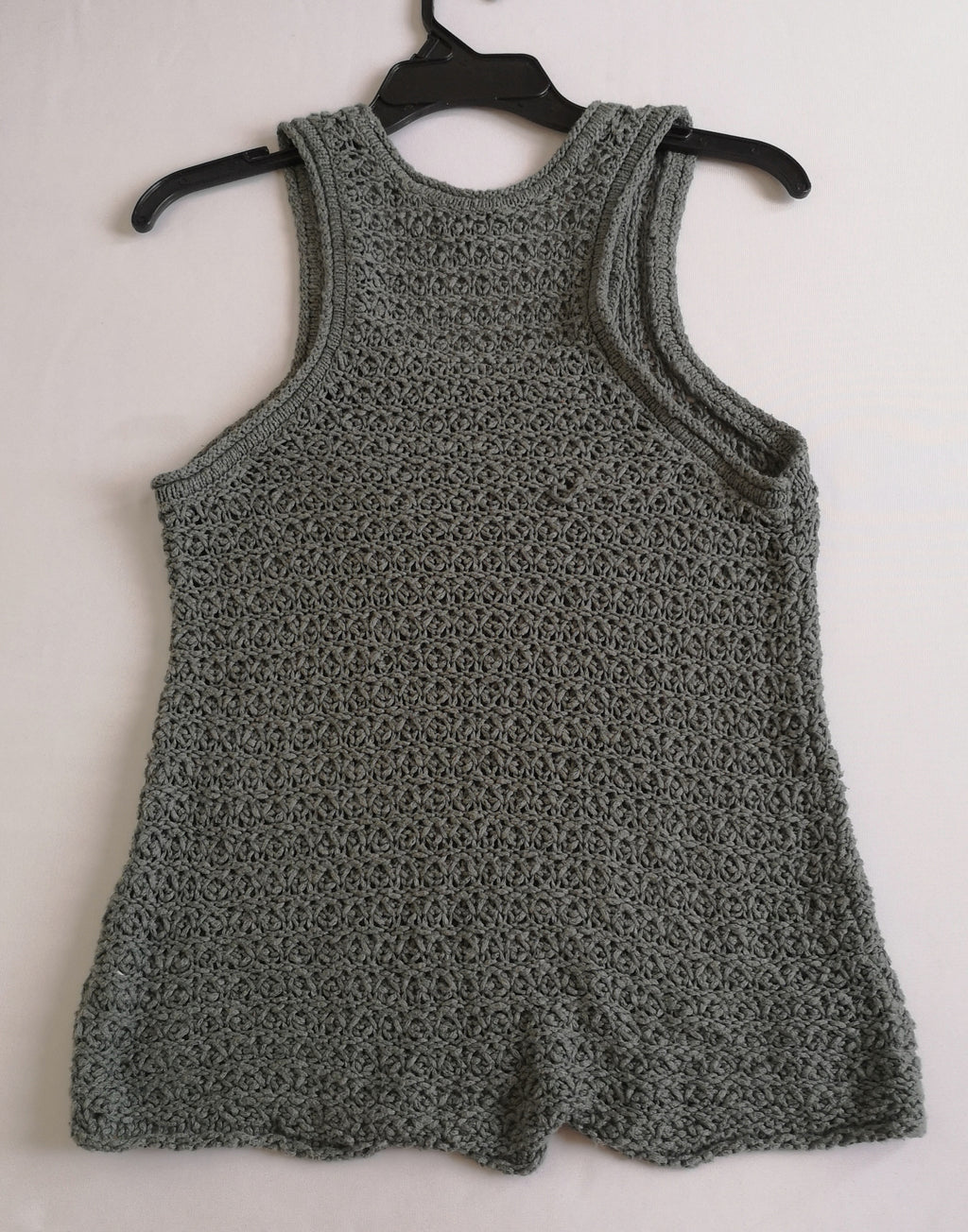 Falda bombacha con bolsas y blusa tejida