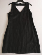 Vestido de lino con blusa corta