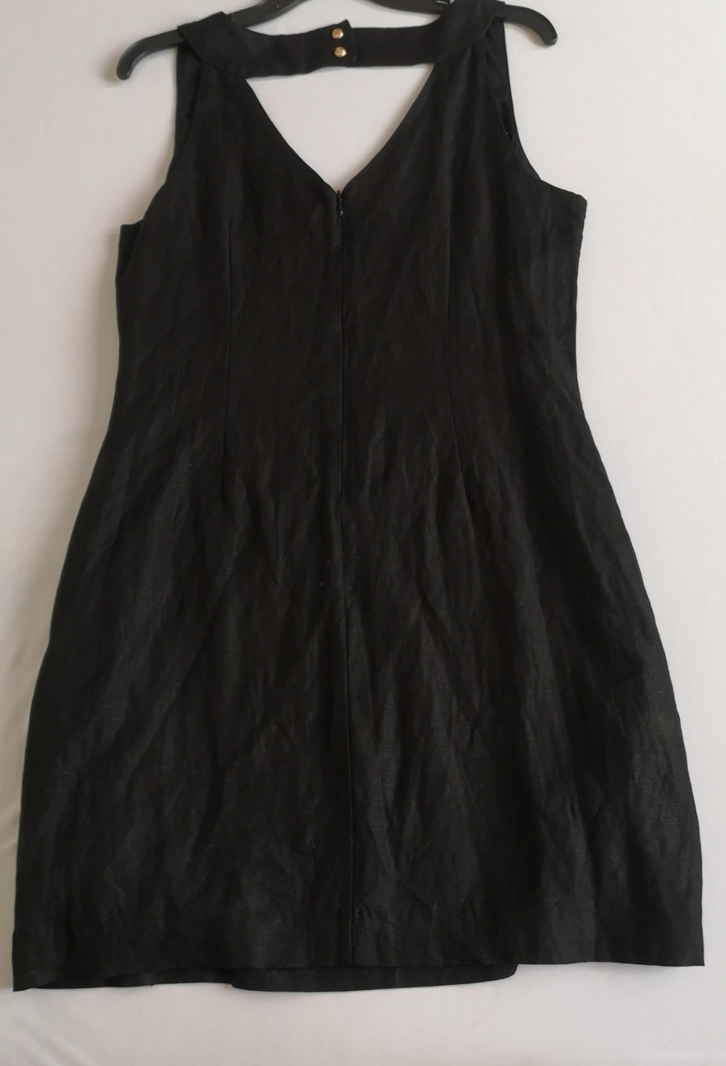 Vestido de lino con blusa corta