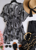 Blusa larga de chifon