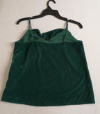 Blusa de terciopelo con pantalón tipo seda