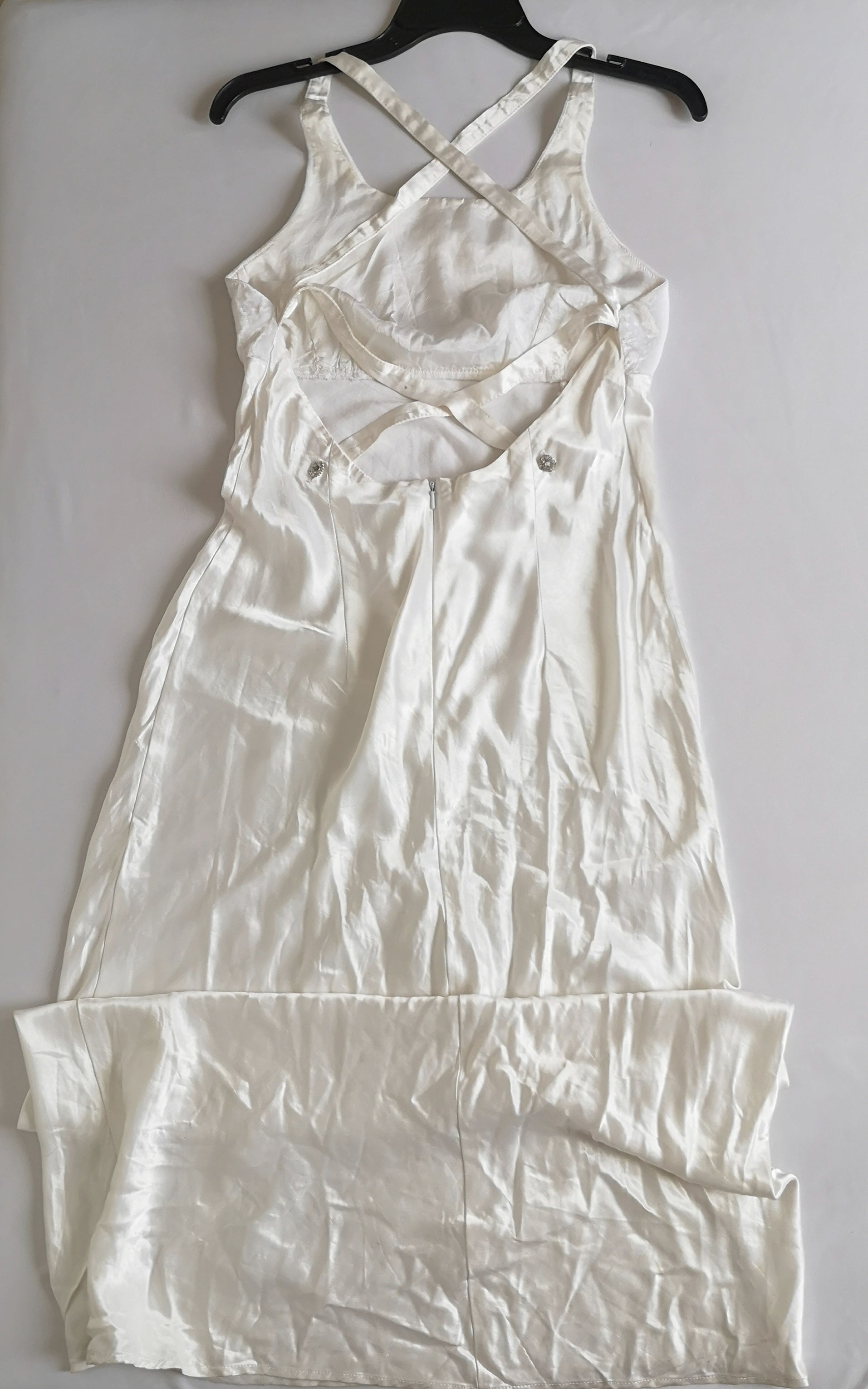Vestidos largo abierto de atrás ❤️