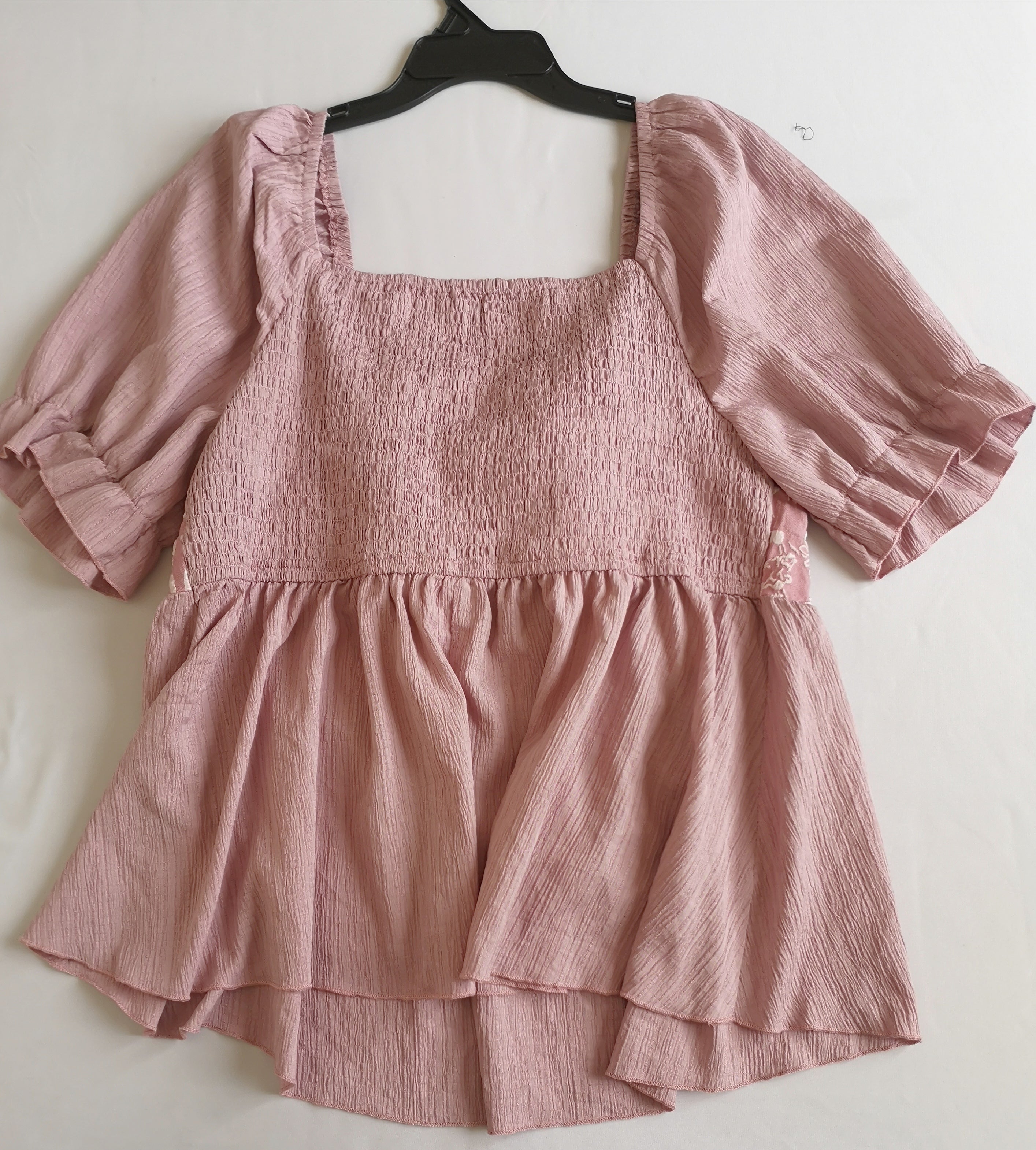 Blusa mangas bombachas