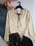 Blusa manga larga