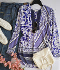 Blusa tipo túnica