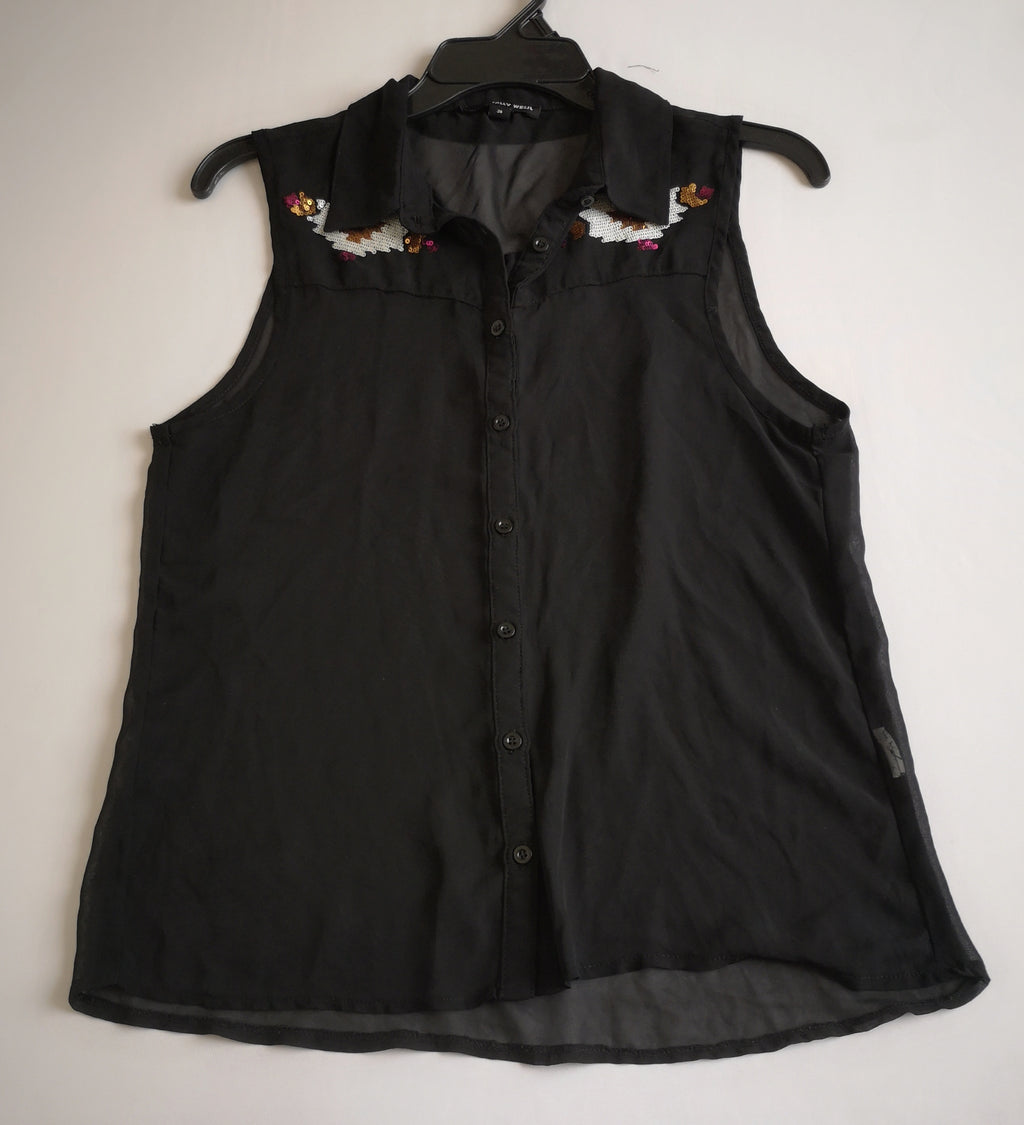 Blusa de chifon
