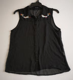 Blusa de chifon