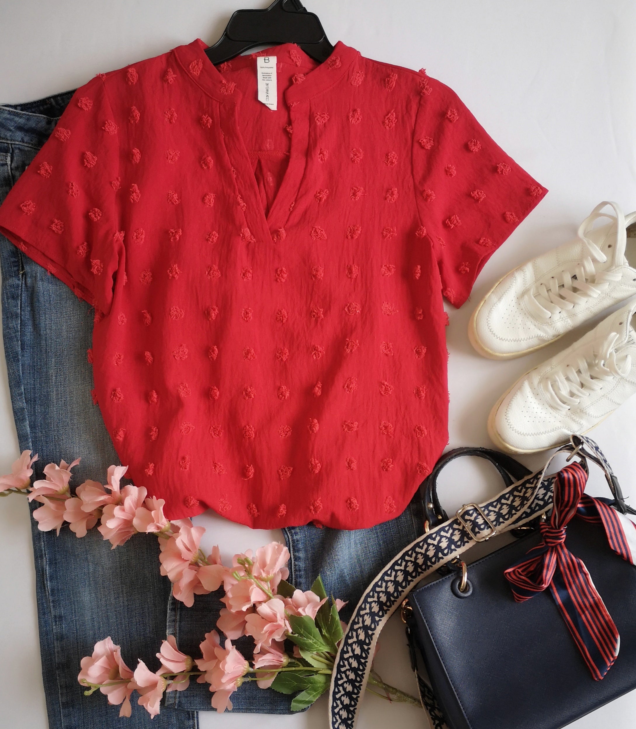 Blusa manga corta
