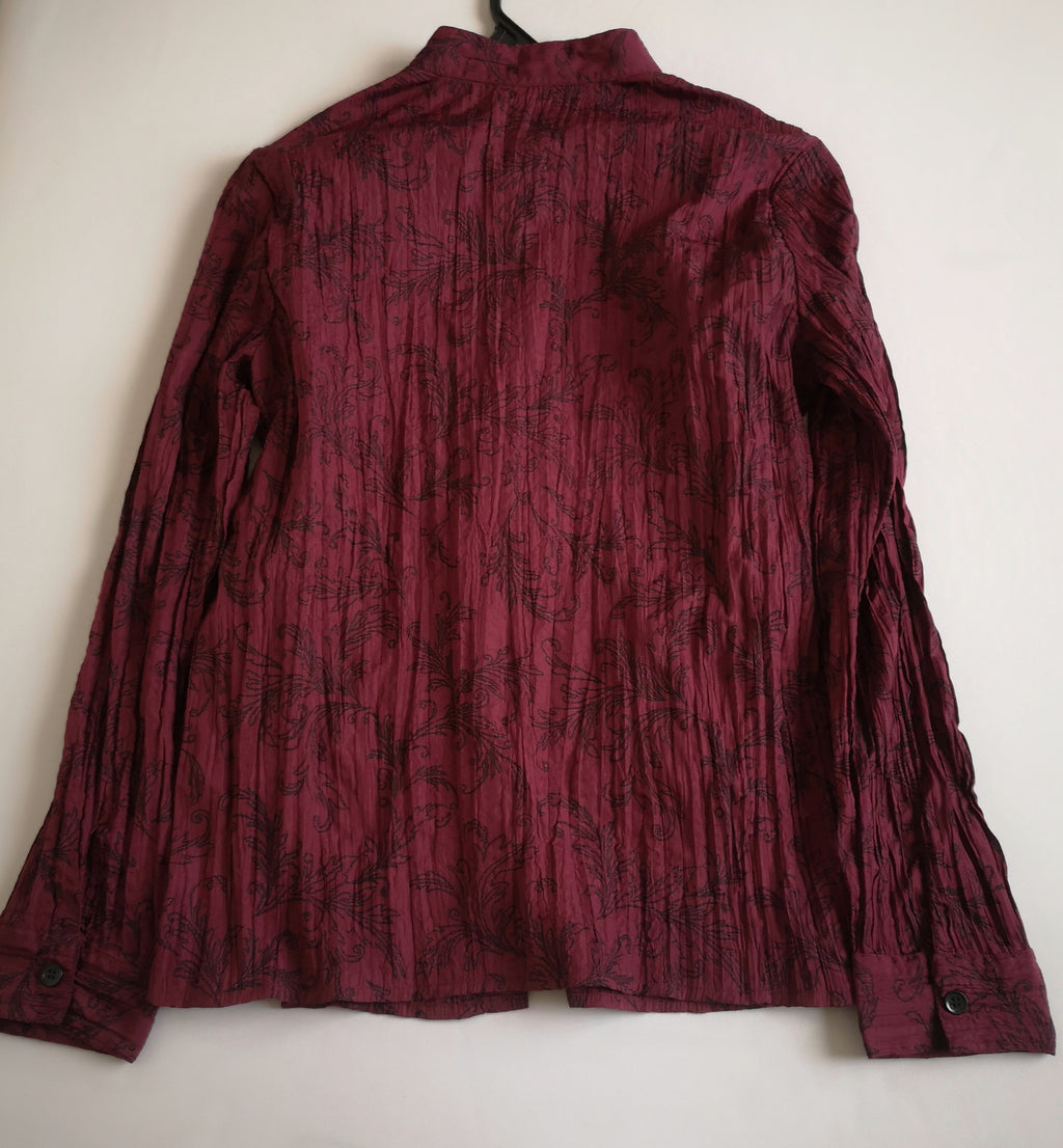 Blusa corrugada