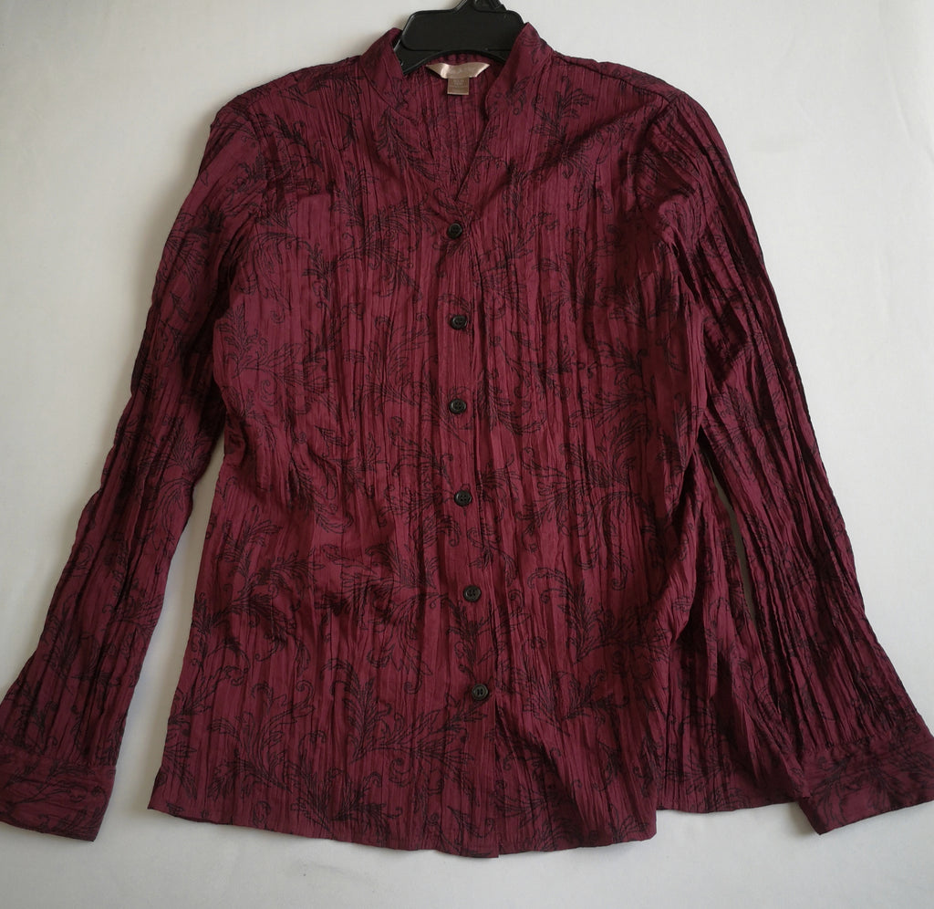 Blusa corrugada