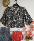 Blusa cuello cerrado