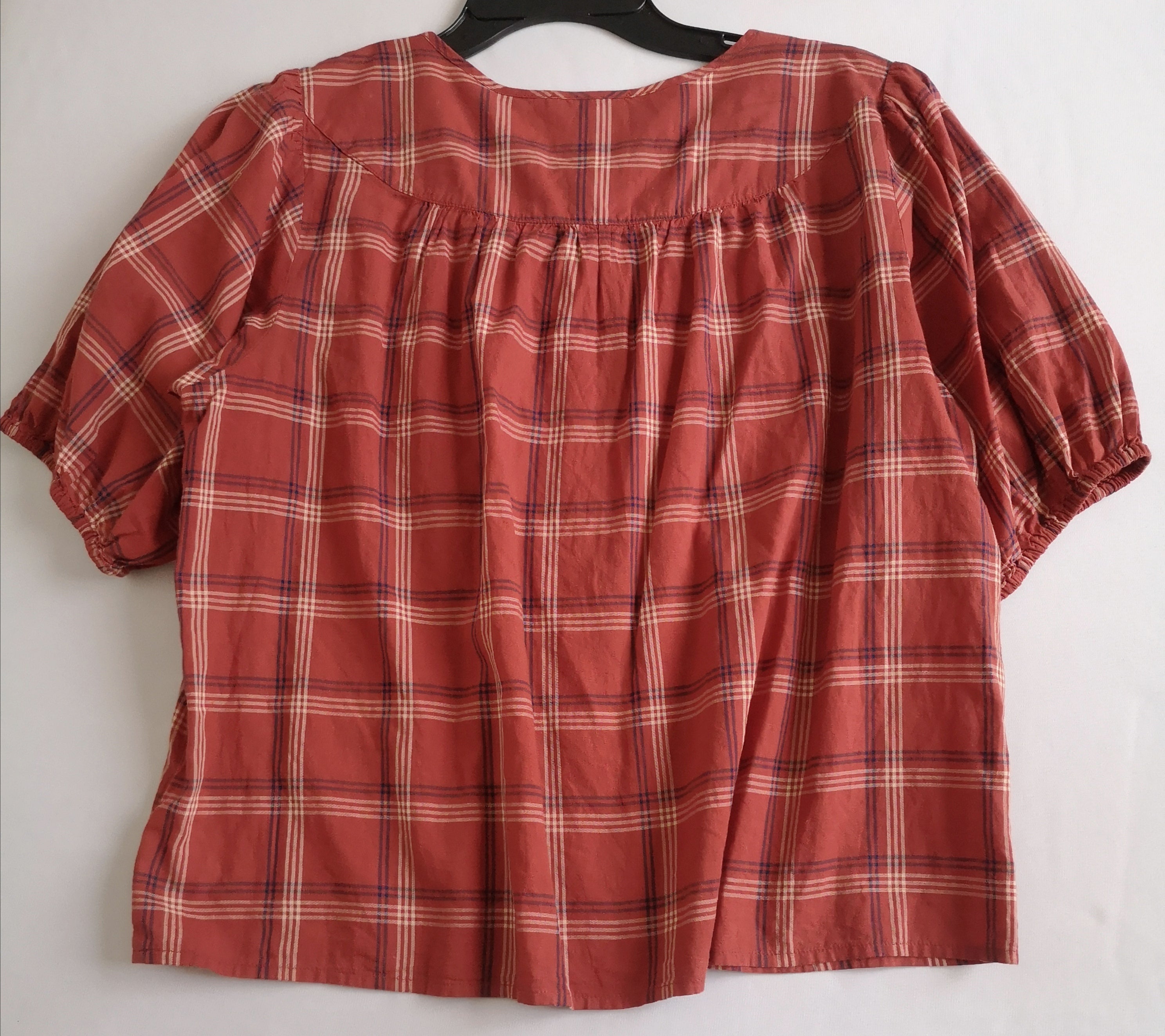 Blusa algodón y pantalón corte recto ❤️