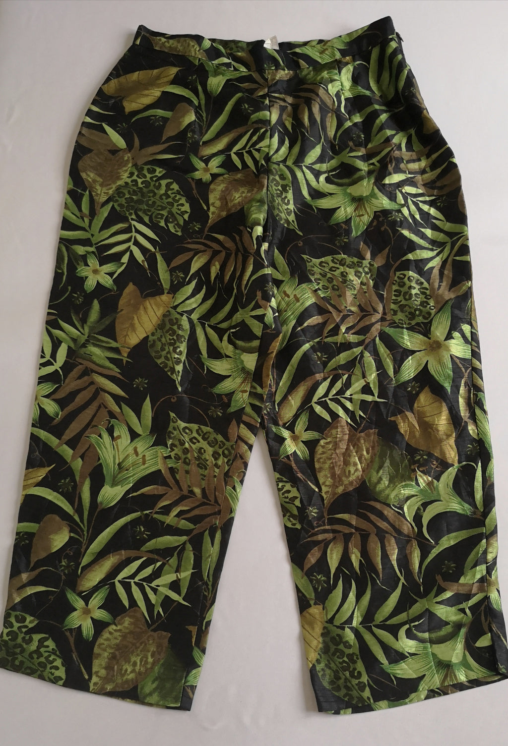 Blusa de algodón y pantalón ancho de las cadera