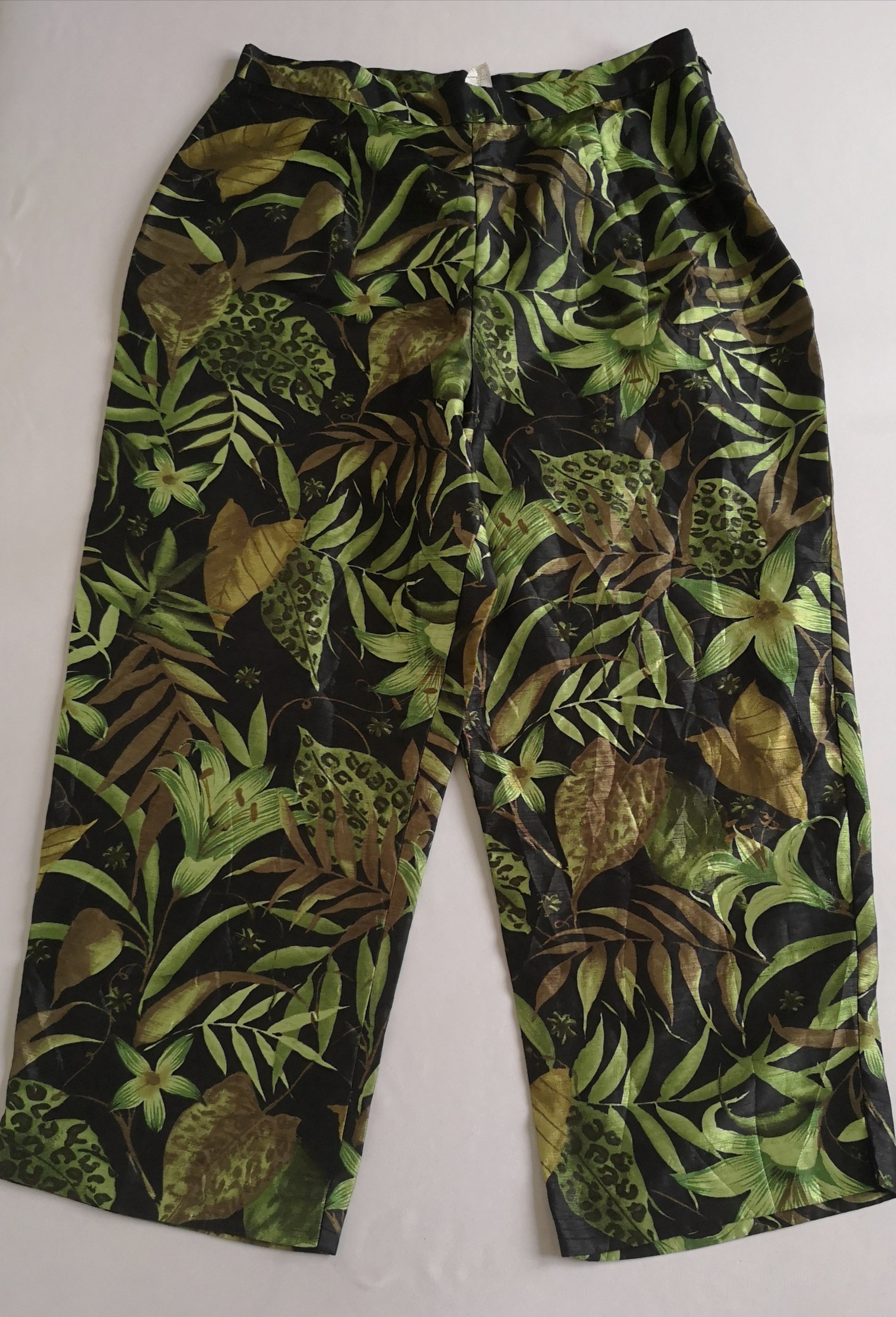 Blusa de algodón y pantalón ancho de las cadera