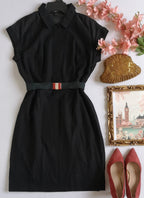 Vestido manga corta incluye cincho