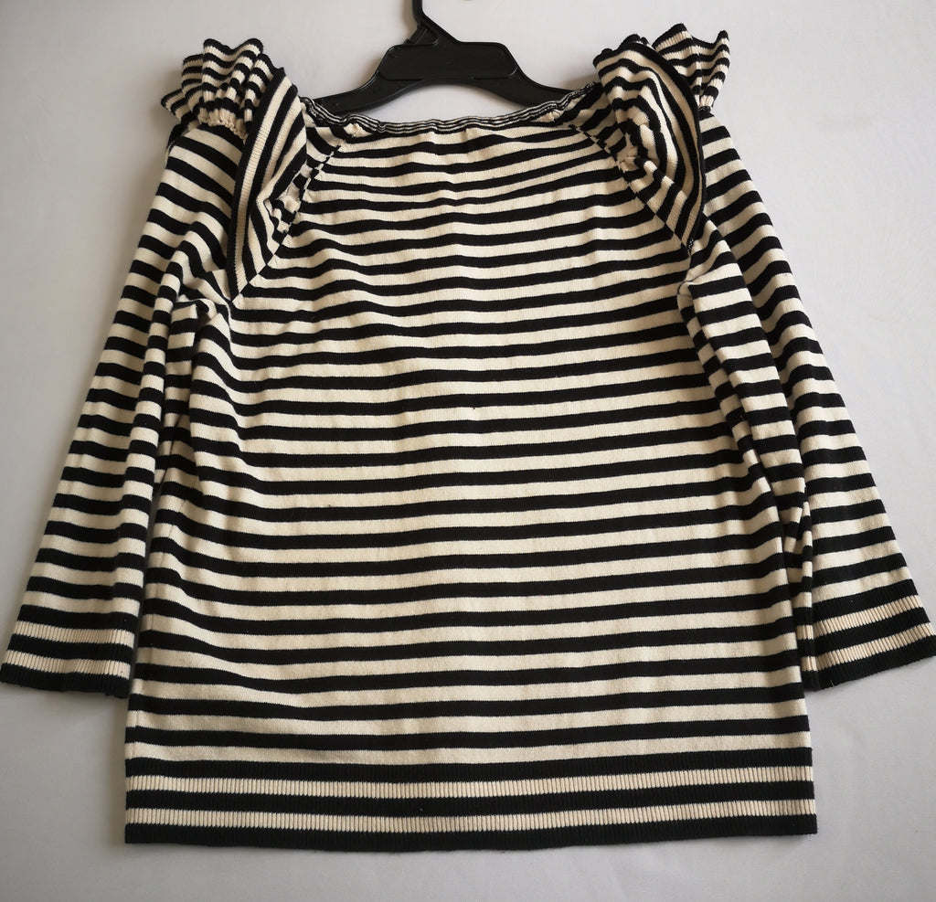 Palazzo con blusa con olanes 💙