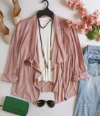 Chaqueta piel de durazno